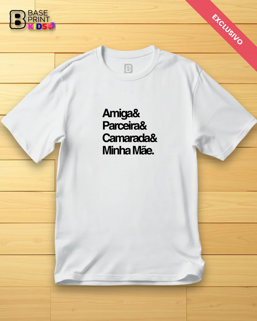 Camiseta Mãe Amiga