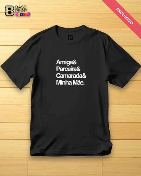 Camiseta Mãe Amiga