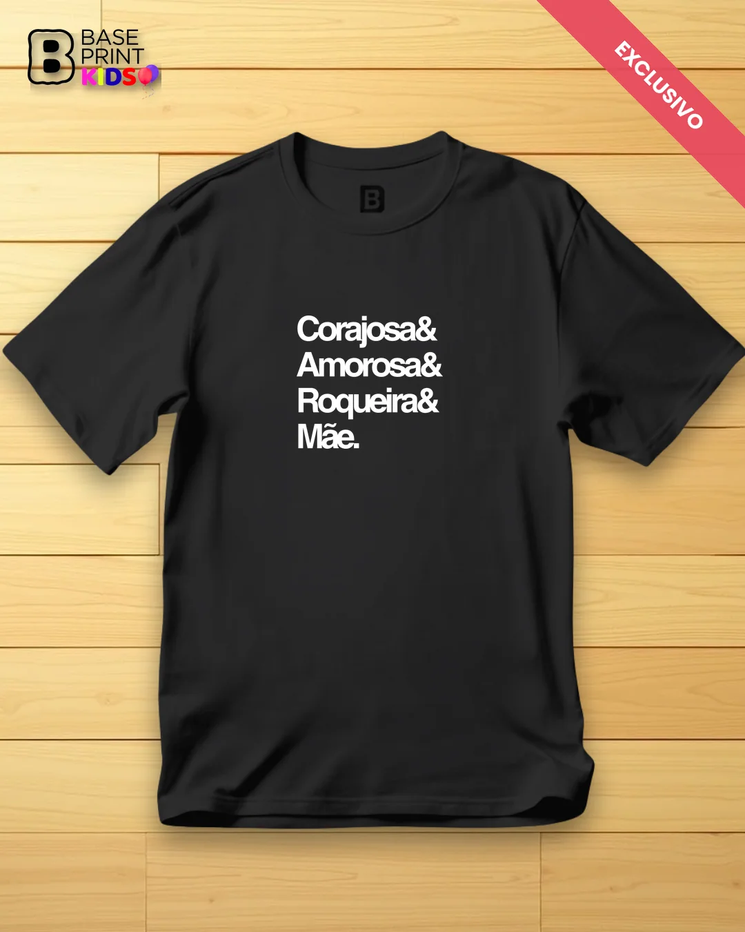 Camiseta Mãe Roqueira