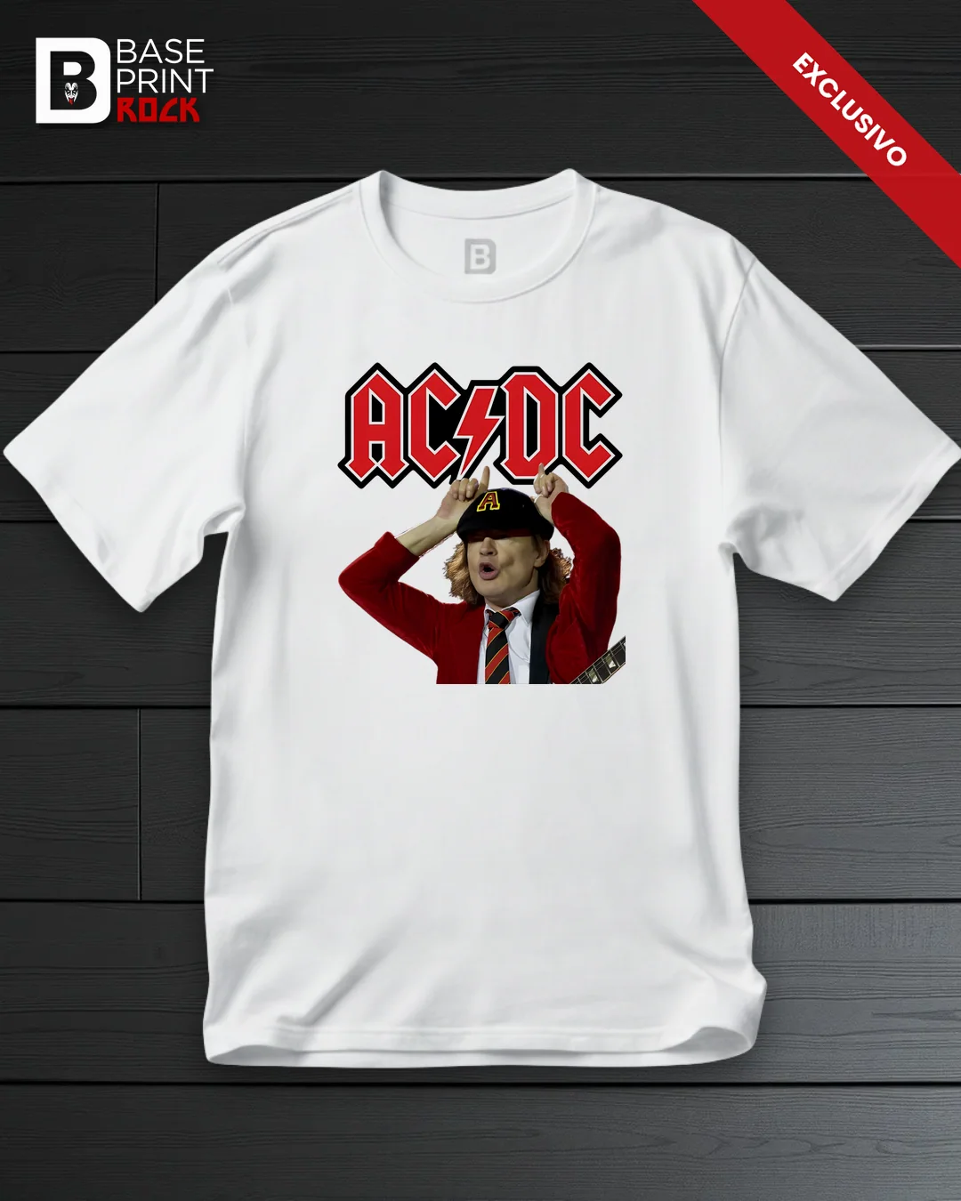 Camiseta AC/DC - Angus Hot