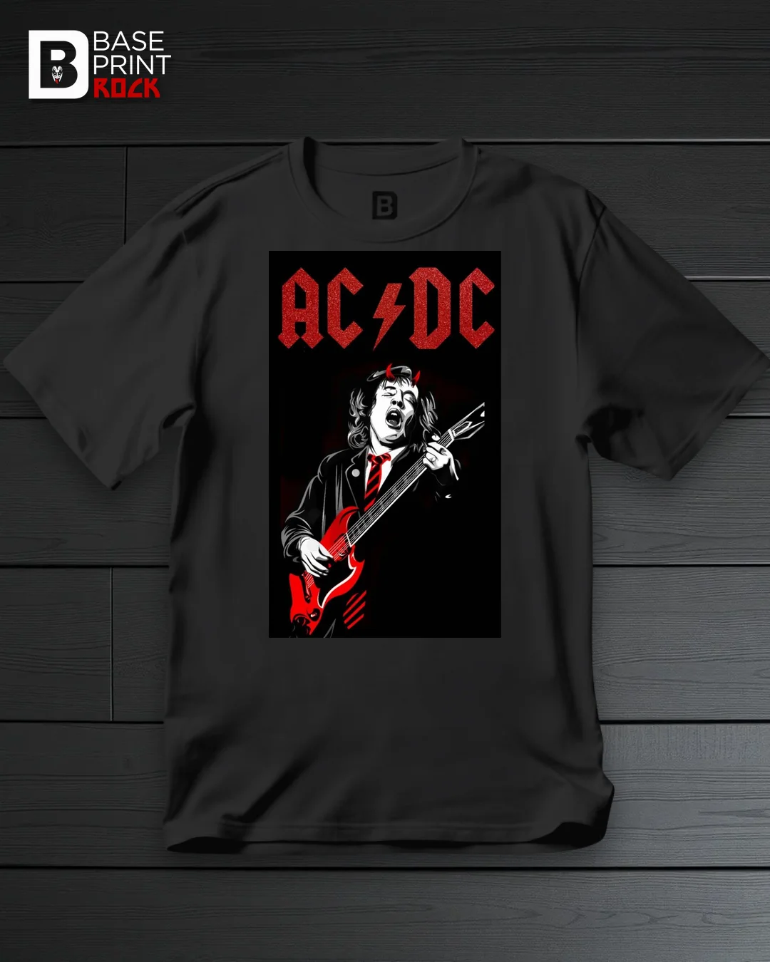 Camiseta AC/DC Angus HTH