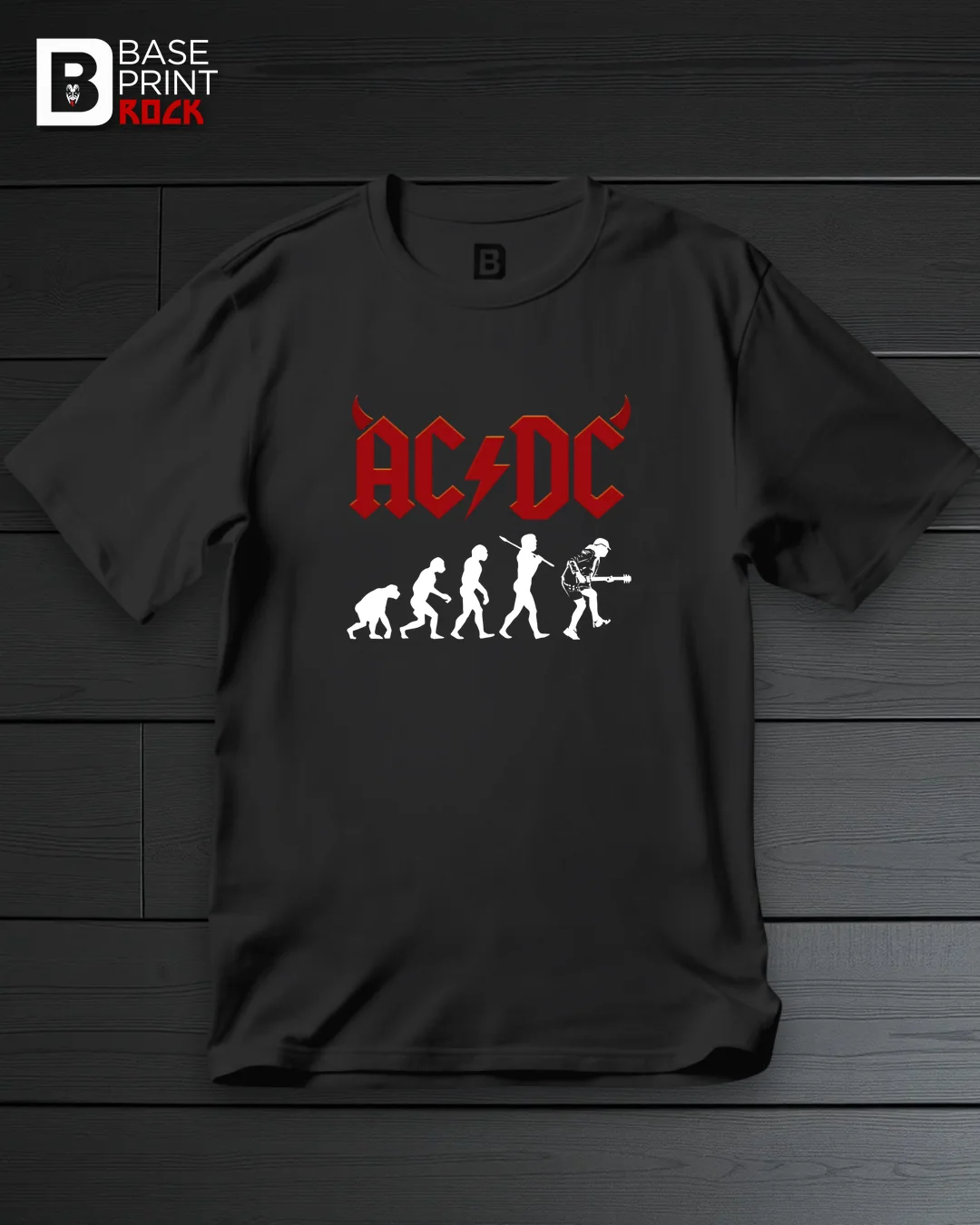 Camiseta AC/DC Evolution
