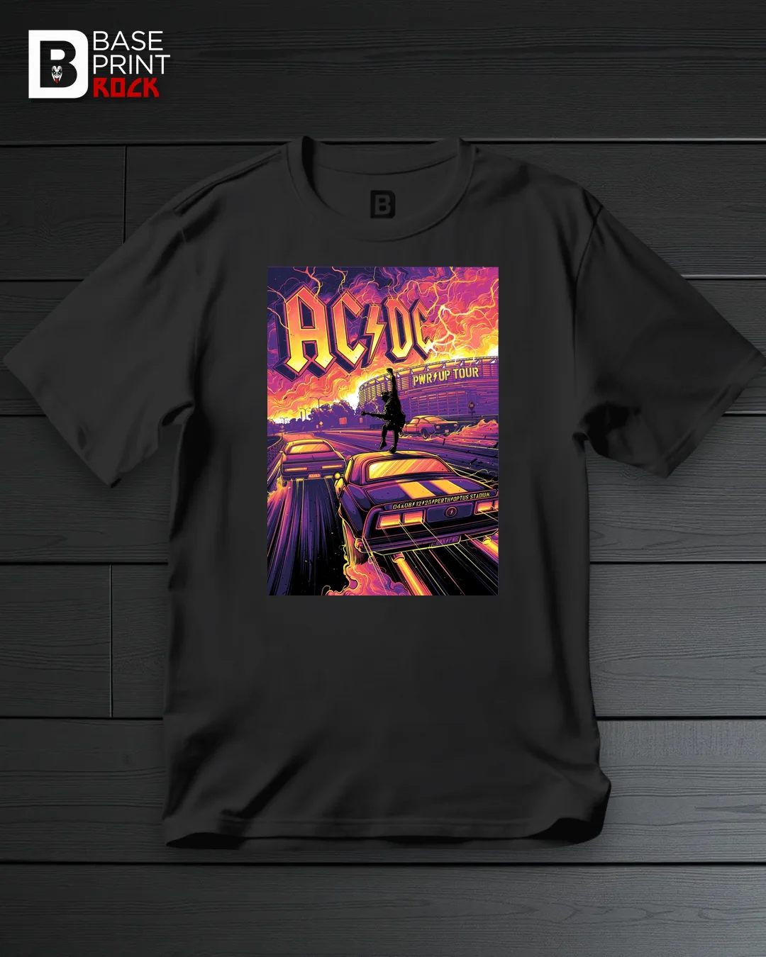 Camiseta AC/DC PWR UP Tour Perth