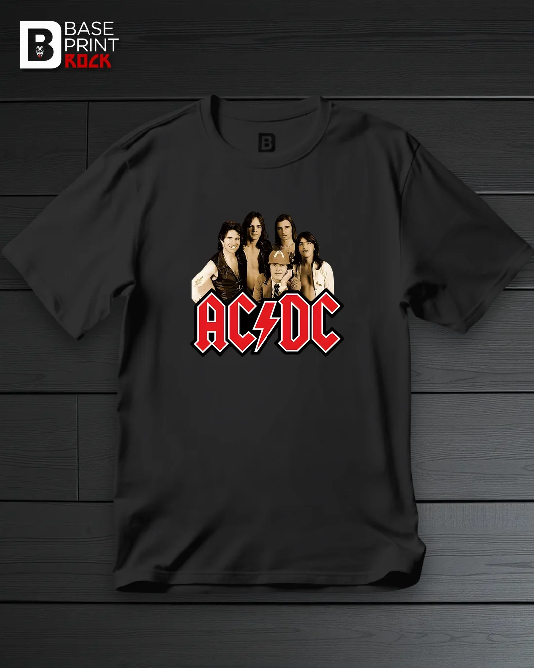 Camiseta AC/DC Retro