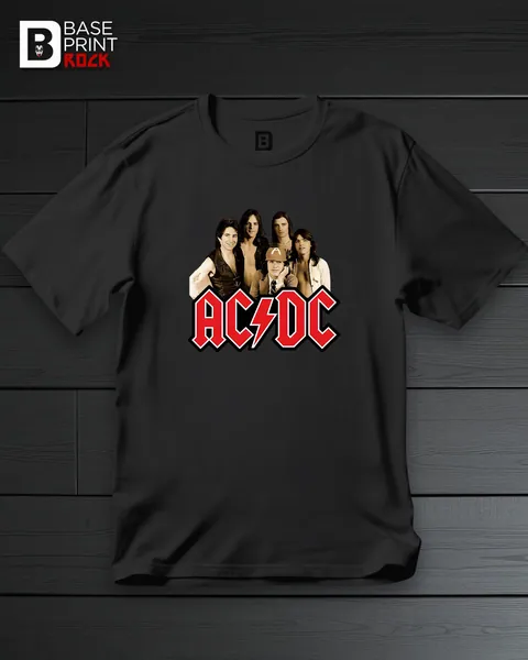 Camiseta AC/DC Retro
