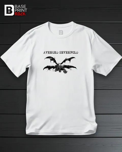 Camiseta Avenged Sevenfold Bat Wings
