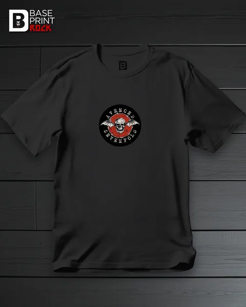 Camiseta Avenged Sevenfold Deathbat Red