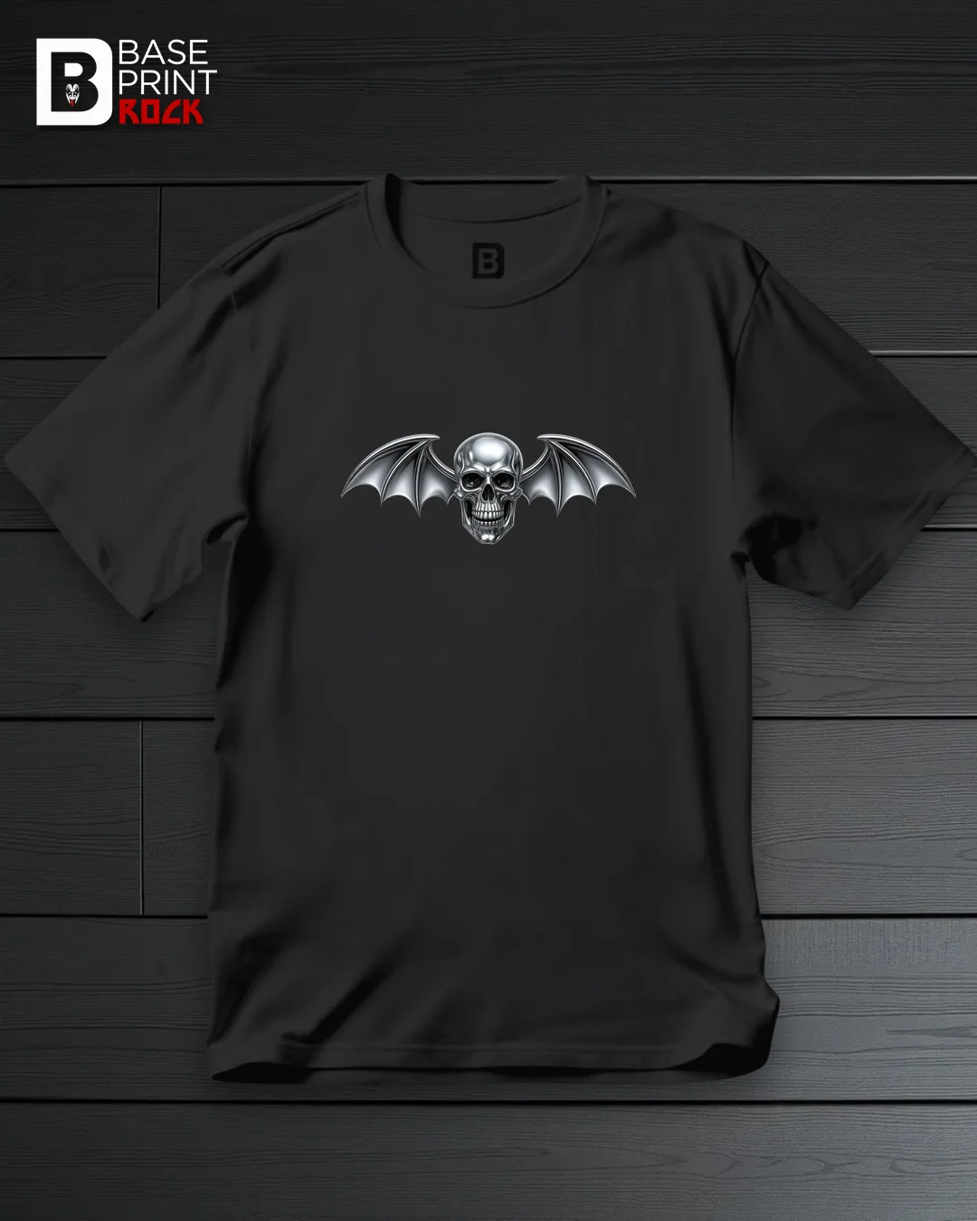 Camiseta Avenged Sevenfold Deathbat Silver