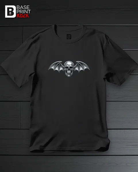Camiseta Avenged Sevenfold Deathbat Silver