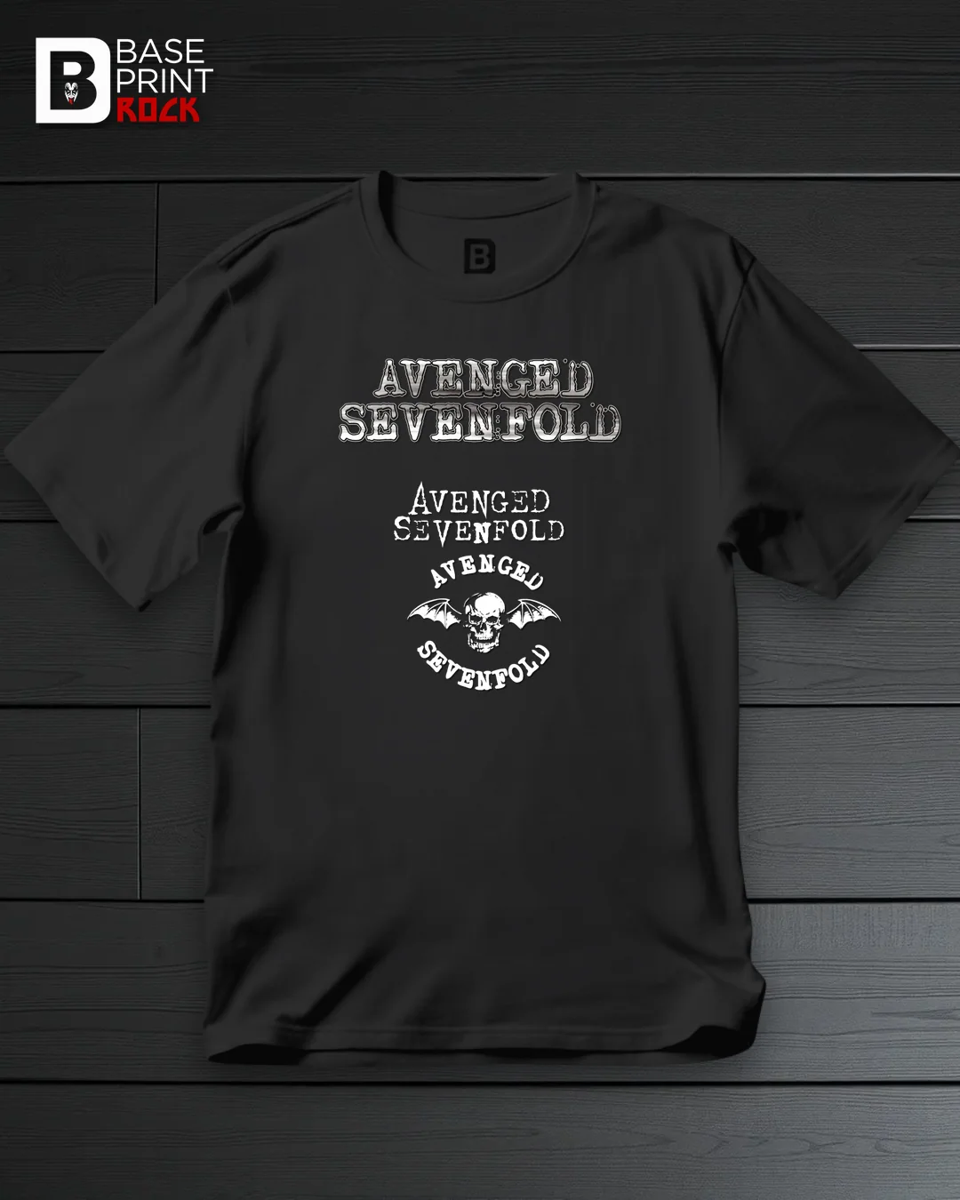 Camiseta Avenged Sevenfold Logos