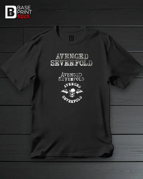 Camiseta Avenged Sevenfold Logos