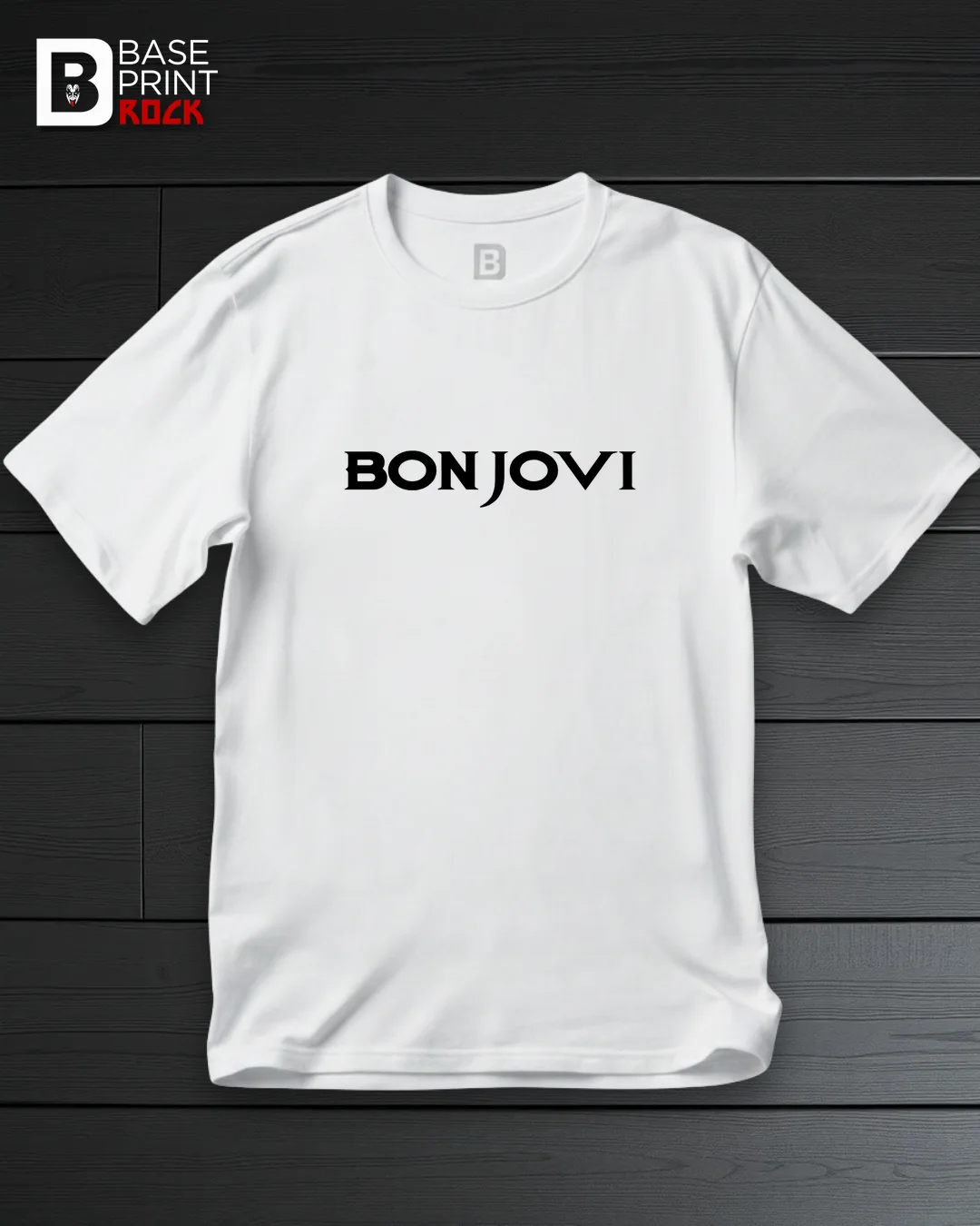 Camiseta Bon Jovi Logo