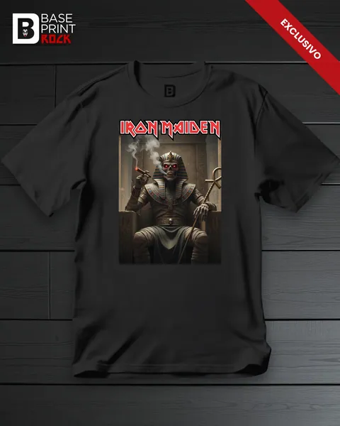 Camiseta Iron Maiden Eddie Powerslave
