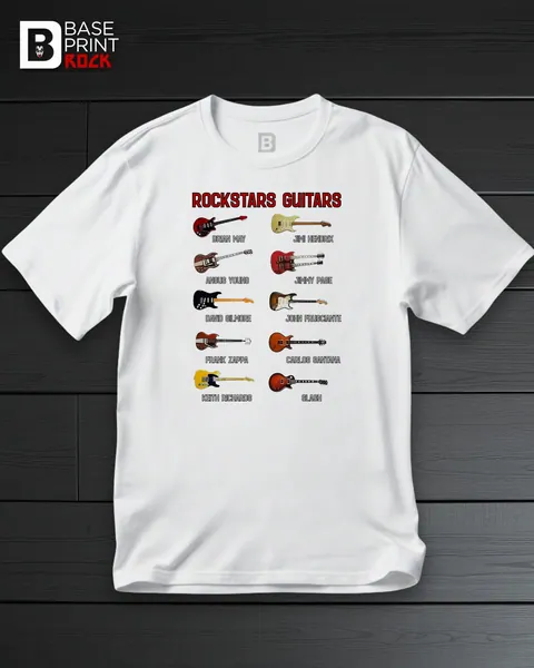 Camiseta Guitars