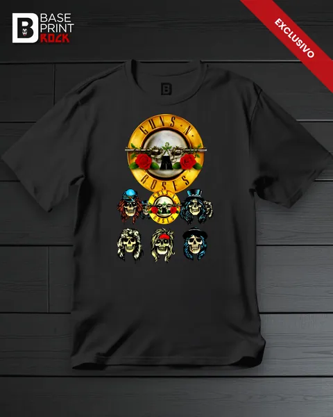 Camiseta Guns n' Roses Classic