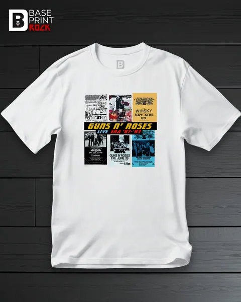 Camiseta Guns n' Roses Live