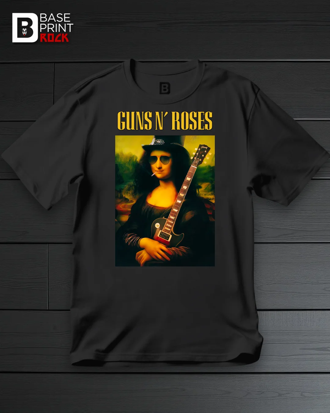 Camiseta Guns n' Roses Monalisa GNR