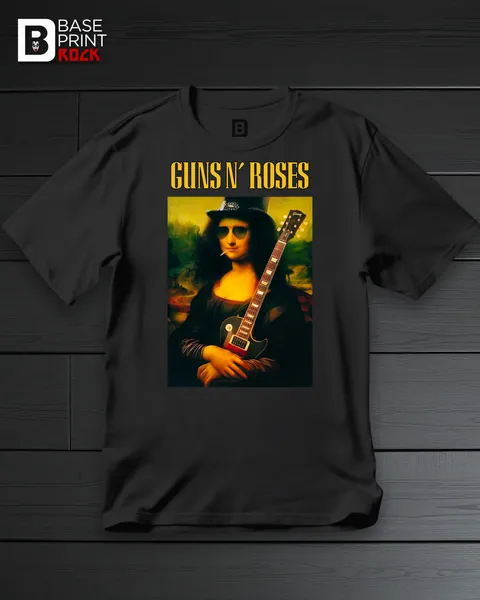 Camiseta Guns n' Roses Monalisa GNR