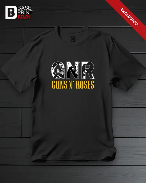 Camiseta Guns n' Roses Trio