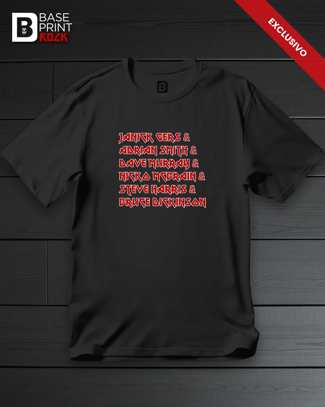 Camiseta Iron Maiden Formation