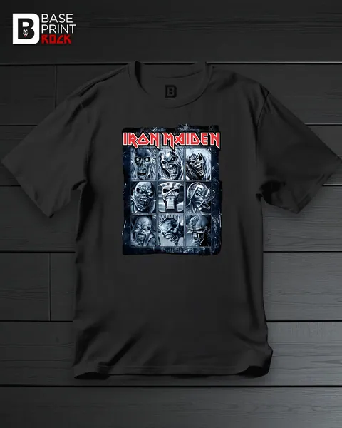Camiseta Iron Maiden 9 Eddies