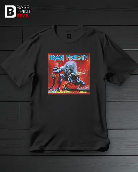 Camiseta Iron Maiden A Real Live Dead One