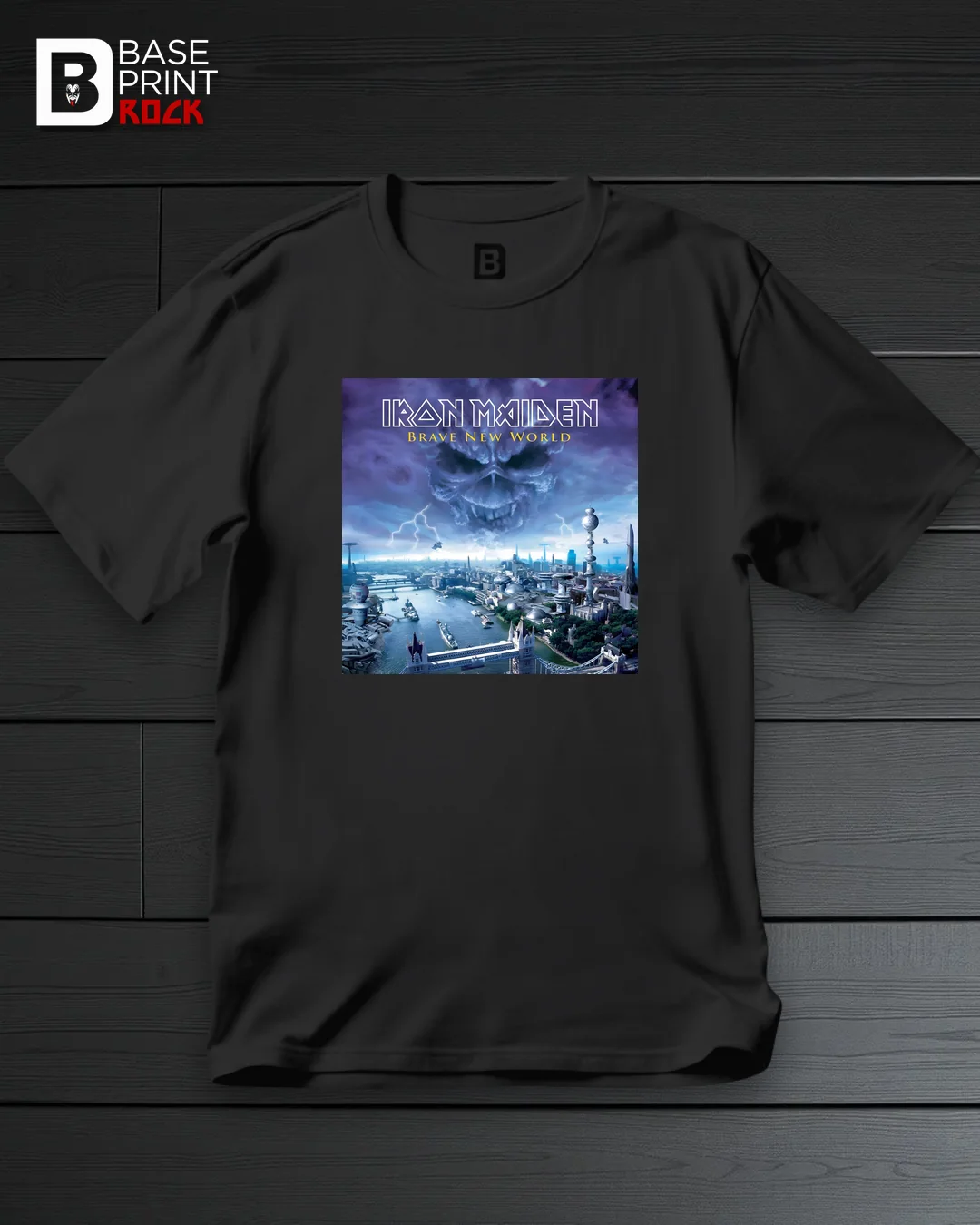 Camiseta Iron Maiden Brave New World