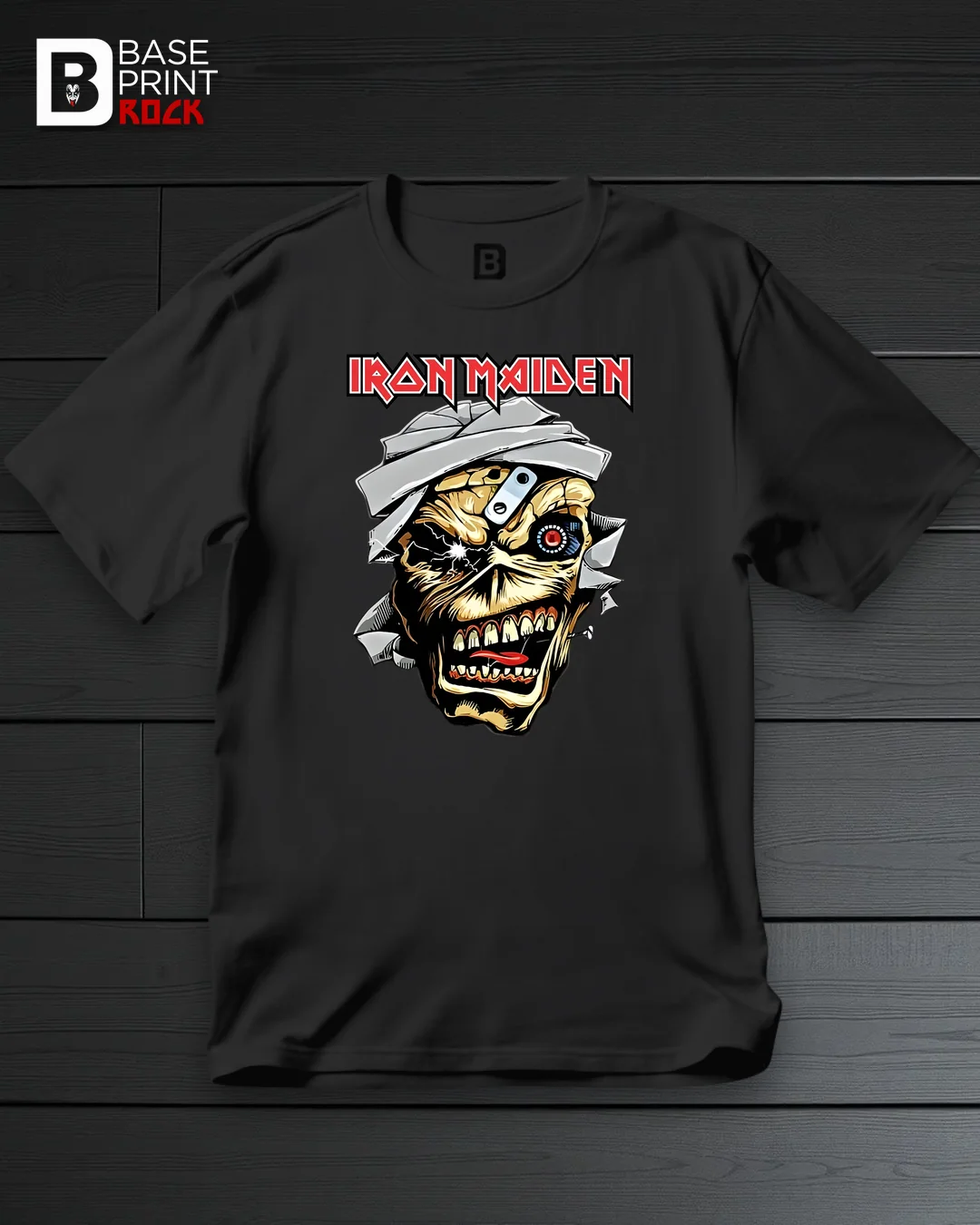 Camiseta Iron Maiden Eddie Head