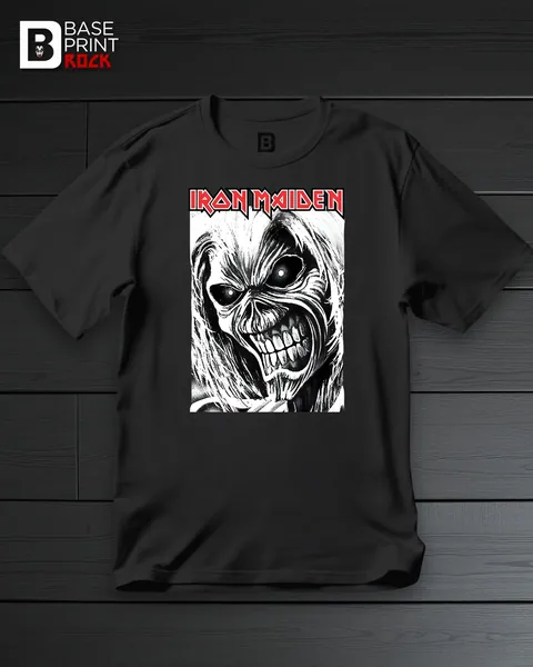 Camiseta Iron Maiden Eddie Smile