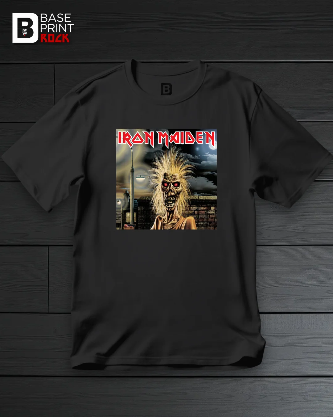 Camiseta Iron Maiden Eddie Vintage