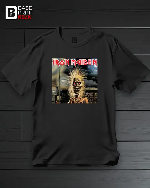 Camiseta Iron Maiden Eddie Vintage
