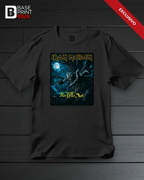 Camiseta Iron Maiden Fear of the Dark