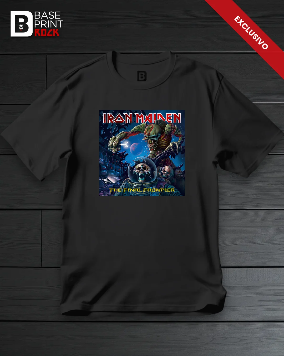 Camiseta Iron Maiden Final Frontier