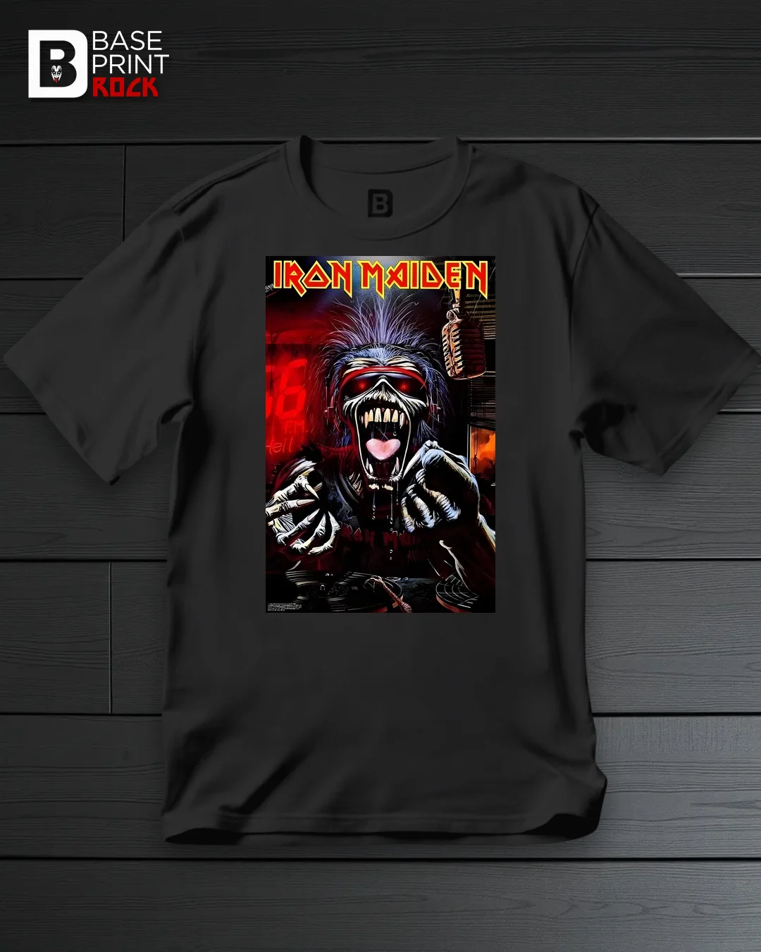 Camiseta Iron Maiden Radio