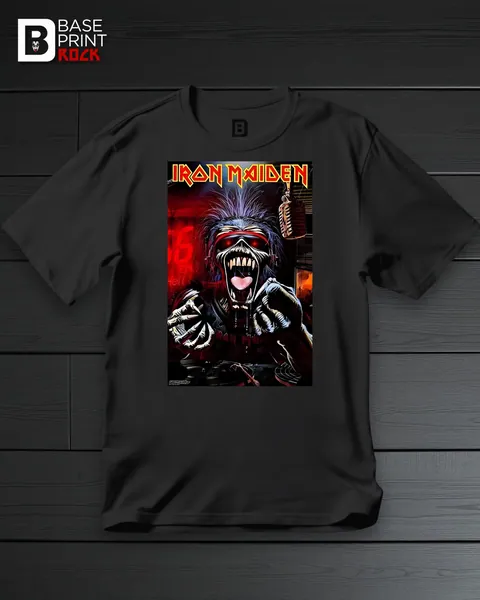 Camiseta Iron Maiden Radio