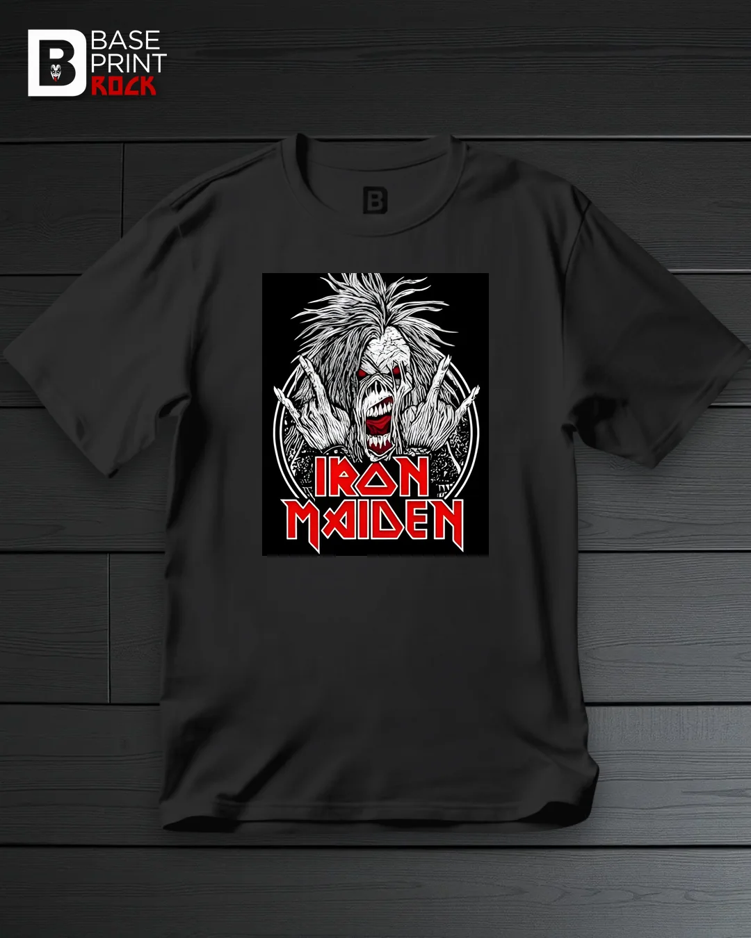 Camiseta Iron Maiden RnR