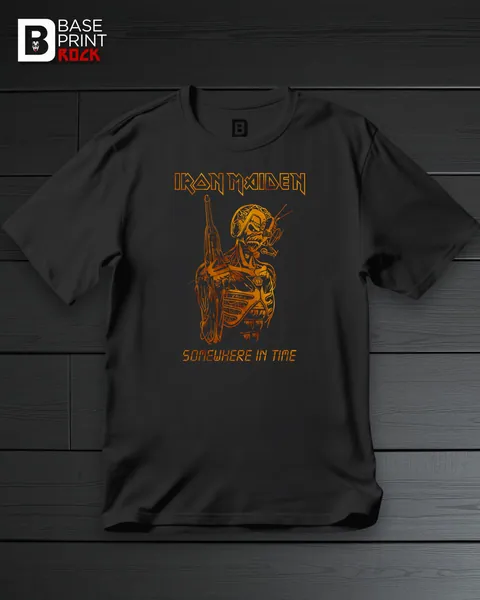 Camiseta Iron Maiden Somewhere in Time