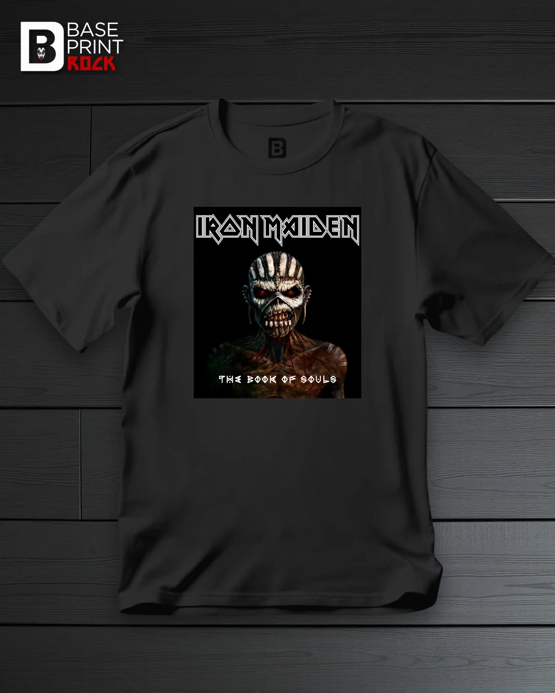 Camiseta Iron Maiden The Book of Souls