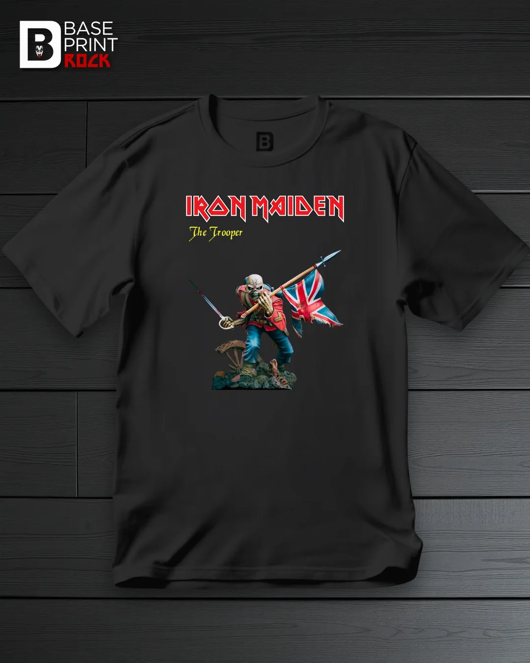 Camiseta Iron Maiden The Trooper 3D