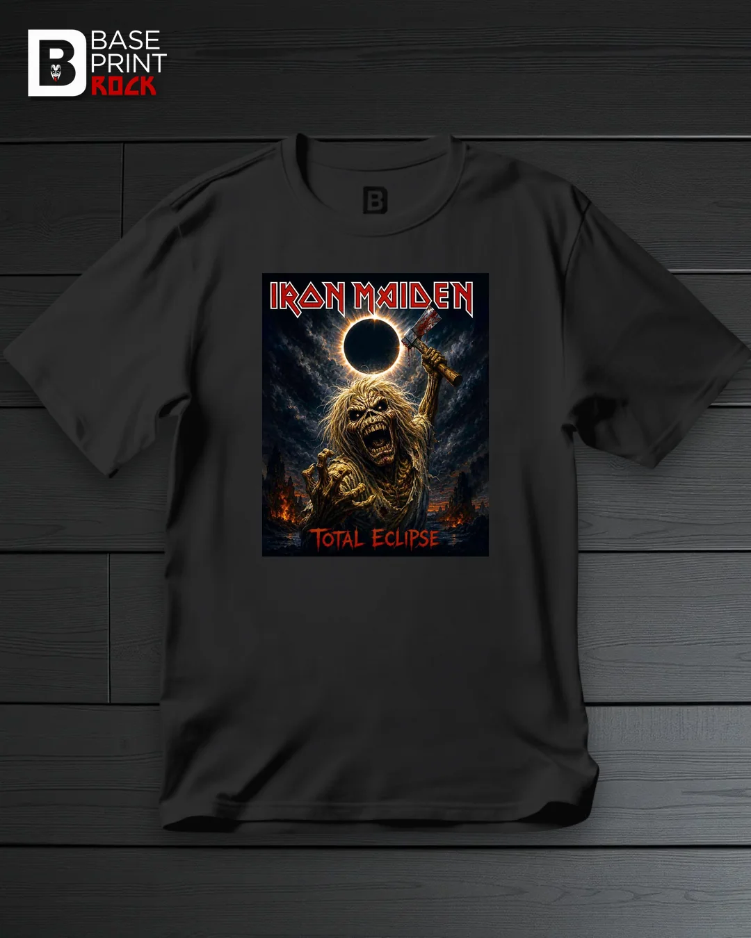 Camiseta Iron Maiden Total Eclipse