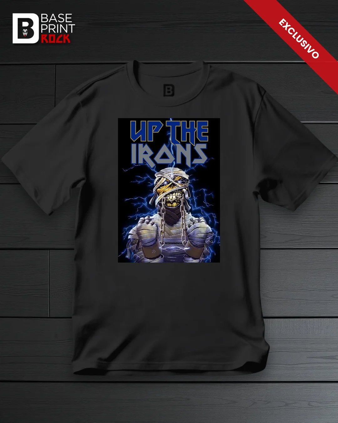 Camiseta Iron Maiden Up the Irons