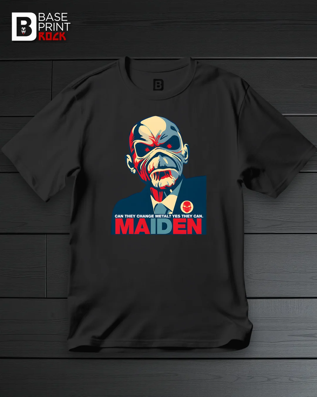 Camiseta Iron Maiden Yes They Can