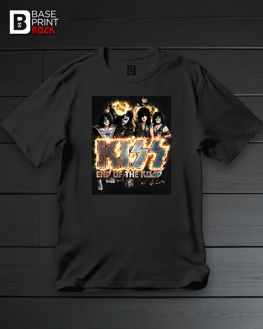 Camiseta Kiss End of the Road