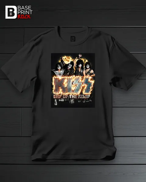 Camiseta Kiss End of the Road