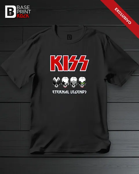 Camiseta Kiss Eternal Legends