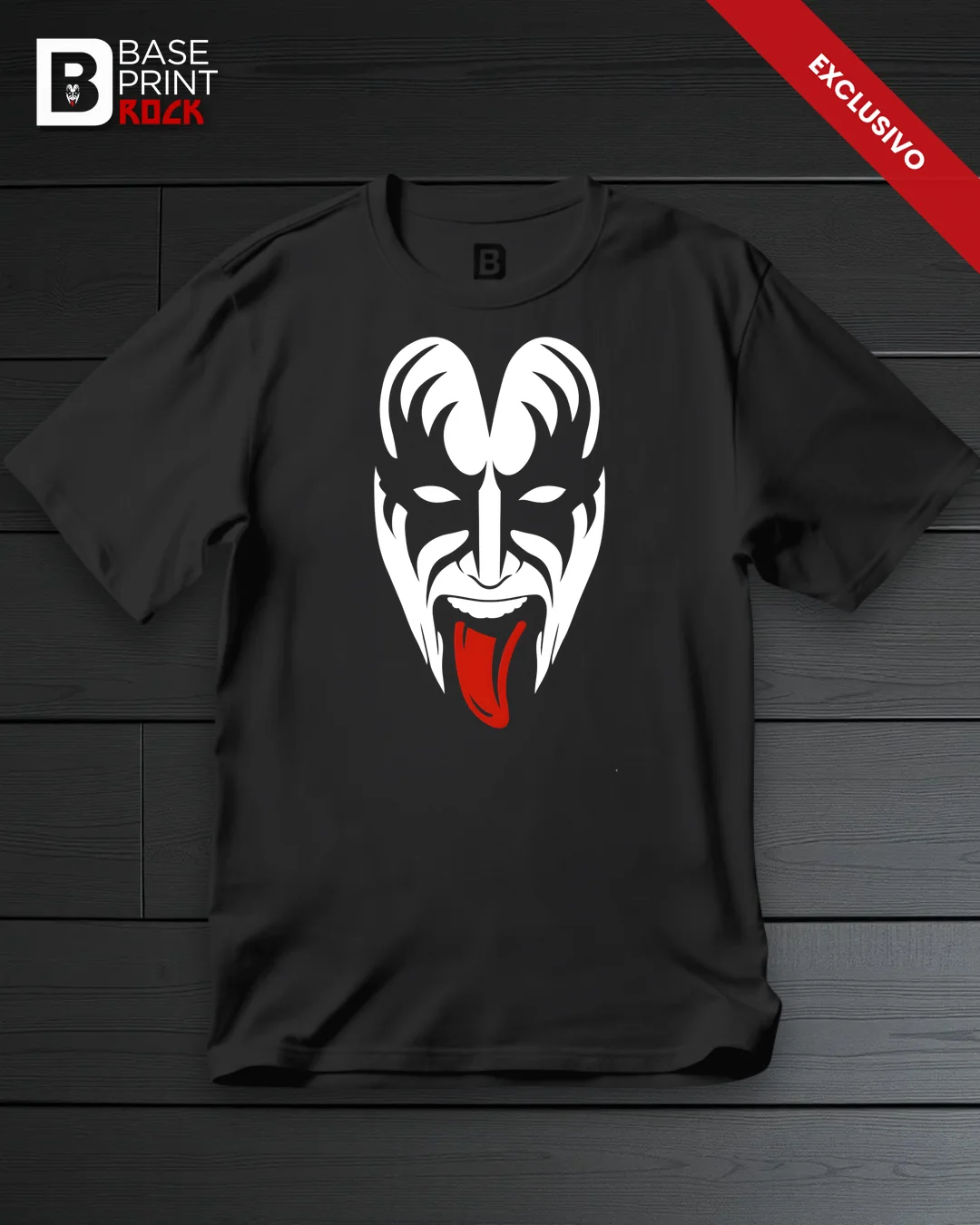 Camiseta Kiss Gene