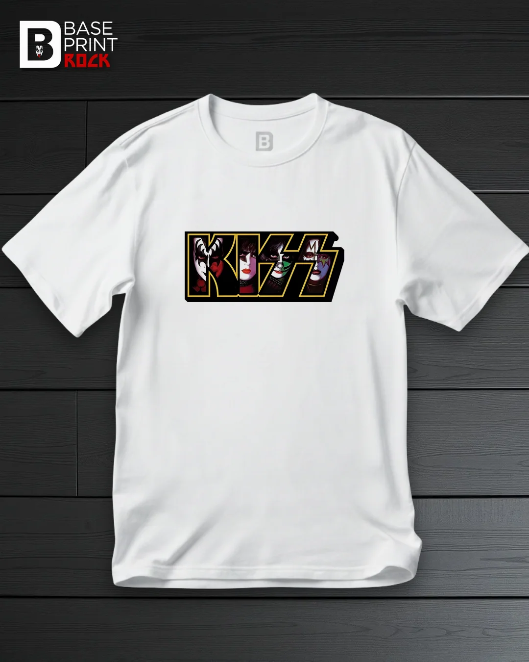 Camiseta Kiss Letreiro