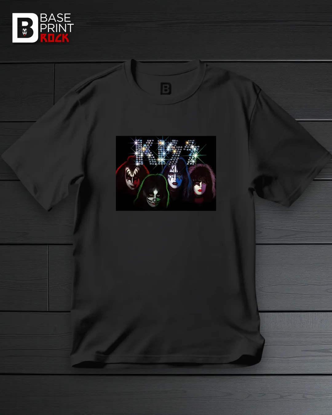 Camiseta Kiss Shine