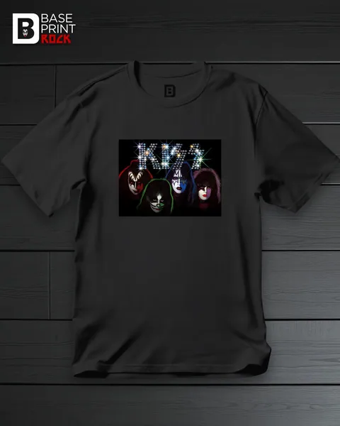 Camiseta Kiss Shine