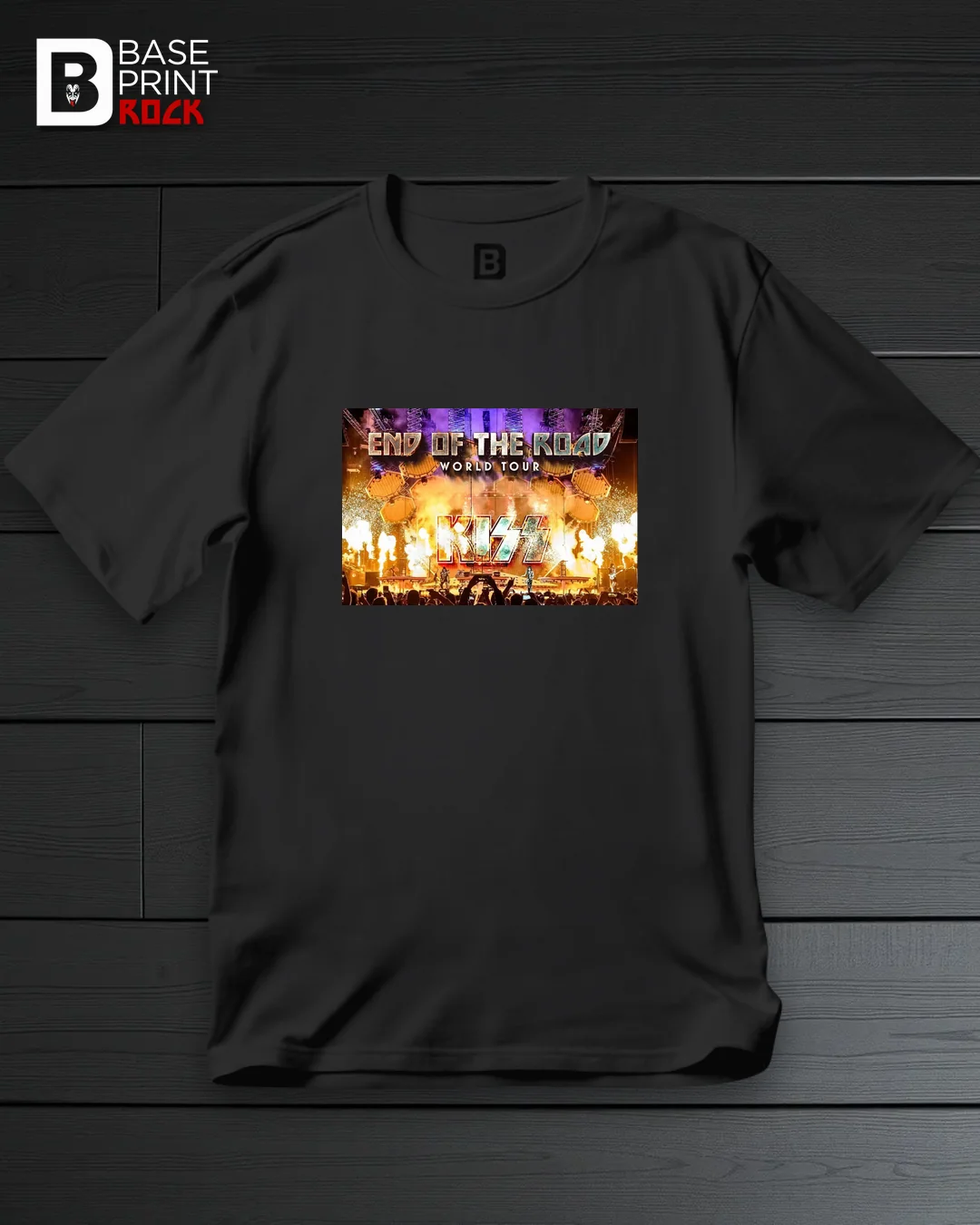 Camiseta Kiss World Tour